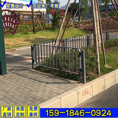 汕尾城市道路兩側(cè)護(hù)欄 京式港式圍欄 人行道欄桿價格
